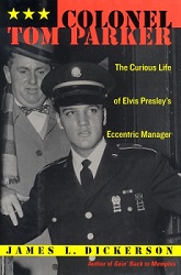 The King Elvis Presley, Front Cover, Book, 2001, elvis-presley-book-2001-elvis-colonel-tom-parker