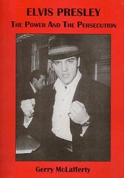 The King Elvis Presley, Front Cover, Book, 2001, elvis-presley-book-2001-the-power-and-the-persecution