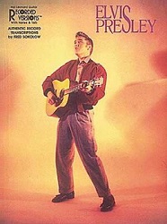 The King Elvis Presley, Front Cover, Book, 1988, Elvis Presley Recorded Versions