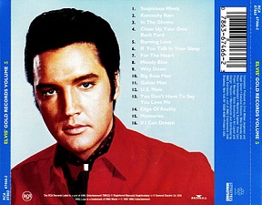 The King Elvis Presley, CD, RCA, 07863-67466-2, 1997, Elvis' Gold Records Volume 5
