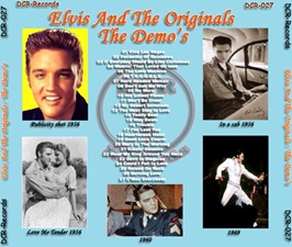 The King Elvis Presley, CD, DCR, DCR027, Elvis And The Originals - The Demos