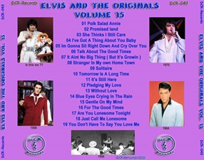 The King Elvis Presley, CD, DCR, DCR038, Elvis And The Originals Volume 15