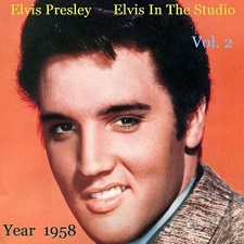 The King Elvis Presley, camden, cd, Front Cover, Elvis In The Studio, 1958, Volume 3, 2002