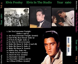 The King Elvis Presley, CD CDR Other, 2002, Elvis In The Studio, 1960, Volume 4