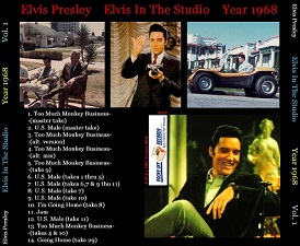 The King Elvis Presley, CD CDR Other, 2002, Elvis In The Studio, 1968, Volume 1