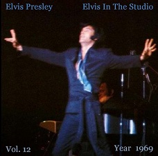 The King Elvis Presley, camden, cd, Front Cover, Elvis In The Studio, 1969, Volume 12, 2004