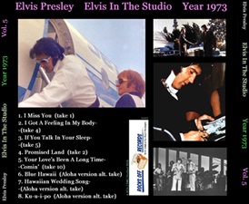 The King Elvis Presley, CD CDR Other, 2002, Elvis In The Studio, 1973, Volume 5