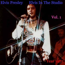 The King Elvis Presley, camden, cd, Front Cover, Elvis In The Studio, 1975, Volume 1, 2002