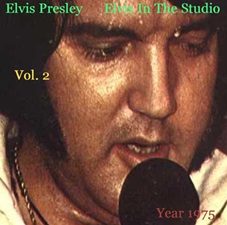 The King Elvis Presley, camden, cd, Front Cover, Elvis In The Studio, 1975, Volume 2, 2002