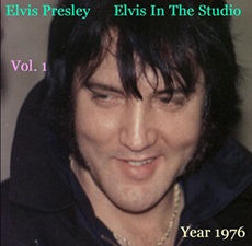 The King Elvis Presley, camden, cd, Front Cover, Elvis In The Studio, 1976, Volume 1, 2002