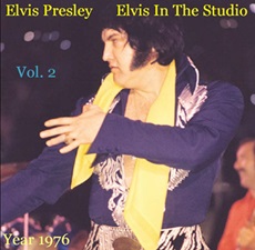 The King Elvis Presley, camden, cd, Front Cover, Elvis In The Studio, 1976, Volume 2, 2002