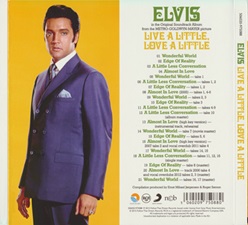The King Elvis Presley, FTD, 506020-975088 November 3, 2015, Live A Little, Love A Little
