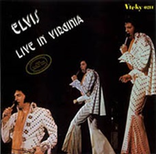The King Elvis Presley, Import, 1990, Live In Virginia