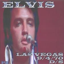 The King Elvis Presley, CDR PA, September 4, 1970, Las Vegas, Nevada