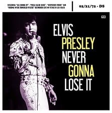 The King Elvis Presley, CDR PA, February 21, 1972, Las Vegas, Nevada