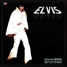 The King Elvis Presley, CDR PA, February 12, 1973, Las Vegas, Nevada