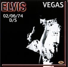 The King Elvis Presley, CDR PA, February 6, 1974, Las Vegas, Nevada, Elvis