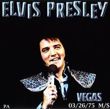 The King Elvis Presley, CDR PA, March 26, 1975, Las Vegas, Nevada, Las Vegas