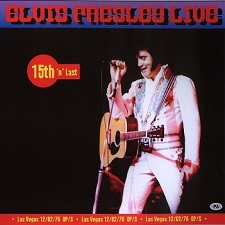 The King Elvis Presley, CDR PA, December 2, 1976, Las Vegas, Nevada, 15th 'n' Last