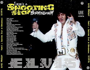 The King Elvis Presley, CDR PA, December 29, 1976, Birmingham, Alabama, There's A Shooting Star In Birmingham