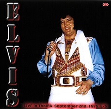 The King Elvis Presley, CDR PA, September 2, 1976, Tampa, Florida, Live In Tampa