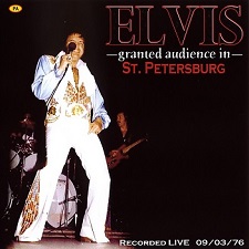 The King Elvis Presley, CDR PA, September 3, 1976, St. Petersburg, Florida, Granted Audience In St. Petersburg