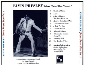 The King Elvis Presley, CD CDR Other, 1970, Jolson Prison Blues Volume 1