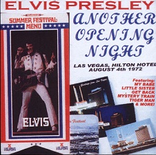 The King Elvis Presley, CD CDR Other, 1972, Another Opening Night