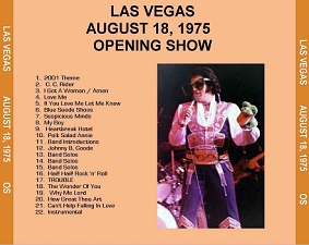 The King Elvis Presley, CD CDR Other, 1975, Las Vegas