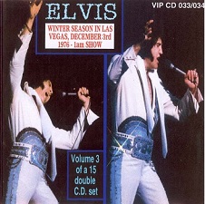 The King Elvis Presley, CD CDR Other, 1976, Winter Season In Las Vegas Volume 3