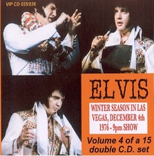The King Elvis Presley, CD CDR Other, 1976, Winter Season In Las Vegas Volume 4