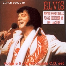 The King Elvis Presley, CD CDR Other, 1976, Winter Season In Las Vegas Volume 5