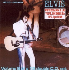 The King Elvis Presley, CD CDR Other, 1976, Winter Season In Las Vegas Volume 9