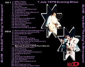 The King Elvis Presley, CD CDR Other, 1976, He's Still 'The King' In Shreveport!