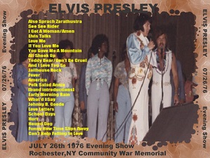 The King Elvis Presley, CD CDR Other, 1976, Elvis Presley Evening Show