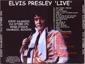 The King Elvis Presley, CD CDR Other, 1976, Kicken' Kalamazoo