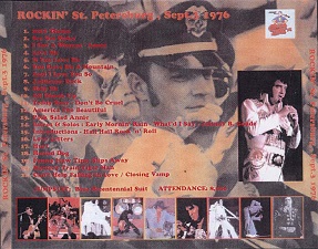 The King Elvis Presley, CD CDR Other, 1976, Rockin'St. Petersburg
