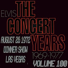 The King Elvis Presley, CDR, The Concert Years, Volume 100
