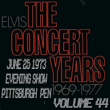 The King Elvis Presley, CDR, The Concert Years, Volume 44