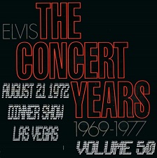 The King Elvis Presley, CDR, The Concert Years, Volume 50