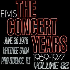 The King Elvis Presley, CDR, The Concert Years, Volume 82