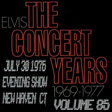 The King Elvis Presley, CDR, The Concert Years, Volume 85