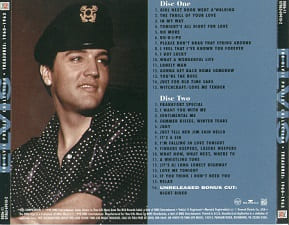 The King Elvis Presley, Back Cover / CD / Treasures-'60-to-'63 / 07863-69410-2 / 1998
