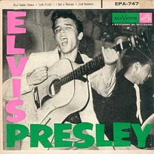 The King Elvis Presley, Front Cover, EP, Elvis Presley, EPA-747, 1956