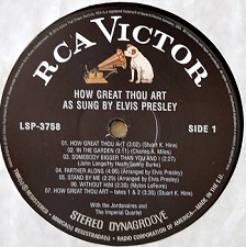 The King Elvis Presley, LP, FTD, 506020-975016, February 11, 2011, How Great Thou Art