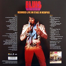 The King Elvis Presley, LP, FTD, 506020-975061, September 12, 2013, Elvis Recorded Live On Stage In Memphis