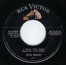 The King Elvis Presley, Single, RCA 47-6420, 1956, Heartbreak Hotel / I Was The One