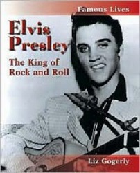 The King Elvis Presley, Front Cover, Book, 2004, Elvis Presley: The King of Rock and Roll