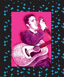 The King Elvis Presley, Front Cover, Book, 2004, The King of Rock 'n' Roll