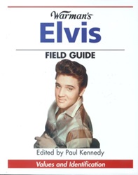 The King Elvis Presley, Front Cover, Book, January 1, 2005, Warman's Elvis Field Guide - Values And Identification